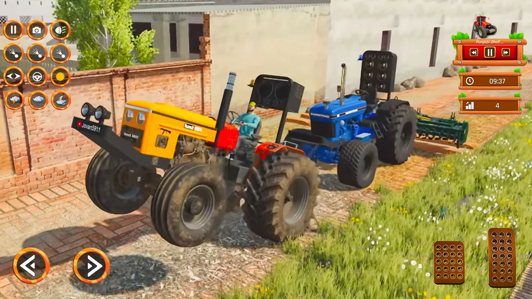 Farming Game: Indian Tractor - Gameplay image of android game