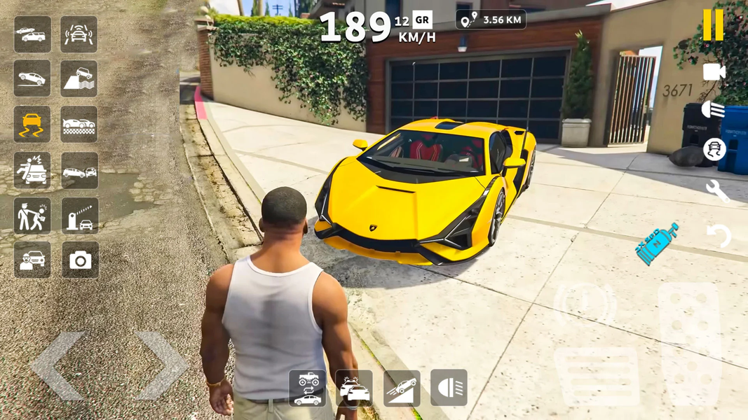 Car Simulator Open World Games - Gameplay image of android game