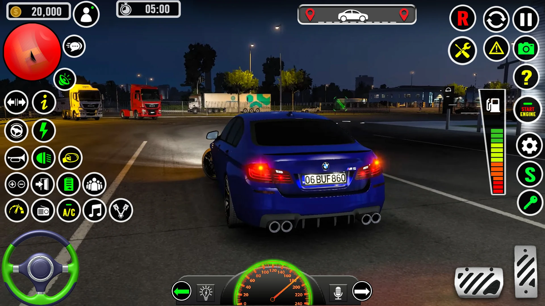Car Driving ۳D - Car Parking - عکس بازی موبایلی اندروید