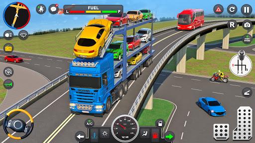 Car Transport - Truck Games ۳D - عکس بازی موبایلی اندروید
