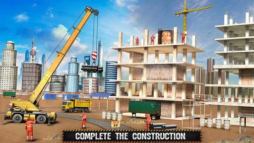 City Offroad Construction Game - Gameplay image of android game