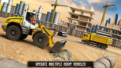 City Construction Truck Games - Image screenshot of android app