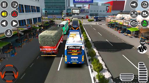 Bus Simulator Games - Bus Game - Gameplay image of android game