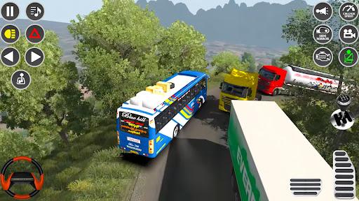Bus Simulator Games - Bus Game - Gameplay image of android game