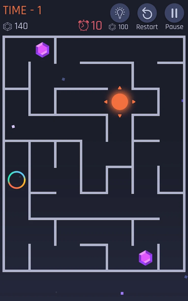 Maze Puzzle - عکس بازی موبایلی اندروید