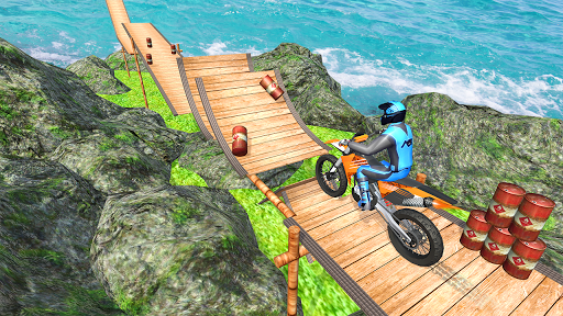 GT Bike Racing Game Moto Stunt - Gameplay image of android game