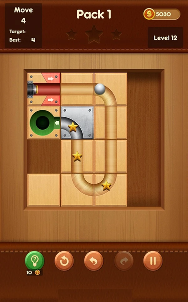 Ball Rolling Puzzle - Gameplay image of android game