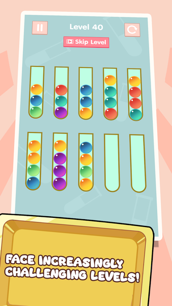 Ball Sort Challenge - Gameplay image of android game