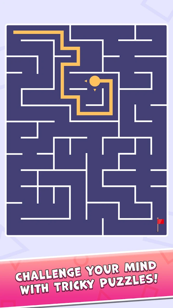 Maze Quest: Path Finder - Gameplay image of android game