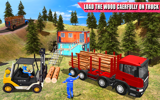 Real Indian Truck Driving 3D - Gameplay image of android game