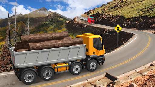 Real Indian Truck Driving 3D - Gameplay image of android game