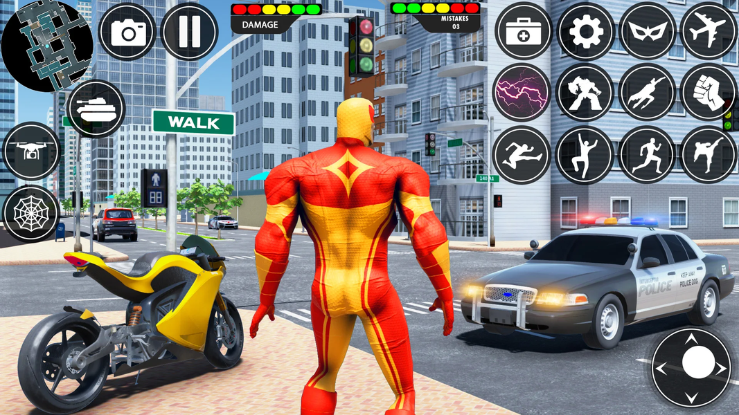 Rope Hero: Speed Hero Games - عکس برنامه موبایلی اندروید