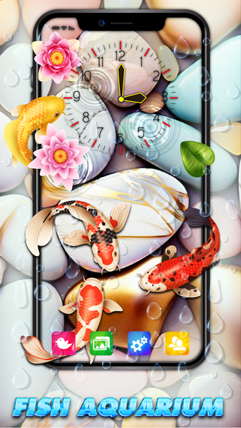 Fish Live Wallpaper HD ۸K - عکس برنامه موبایلی اندروید