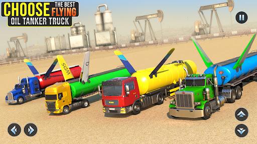 Flying Truck Simulator Games! - عکس بازی موبایلی اندروید