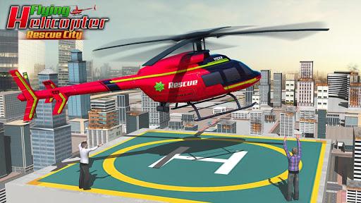 Flying Helicopter Rescue City - عکس برنامه موبایلی اندروید