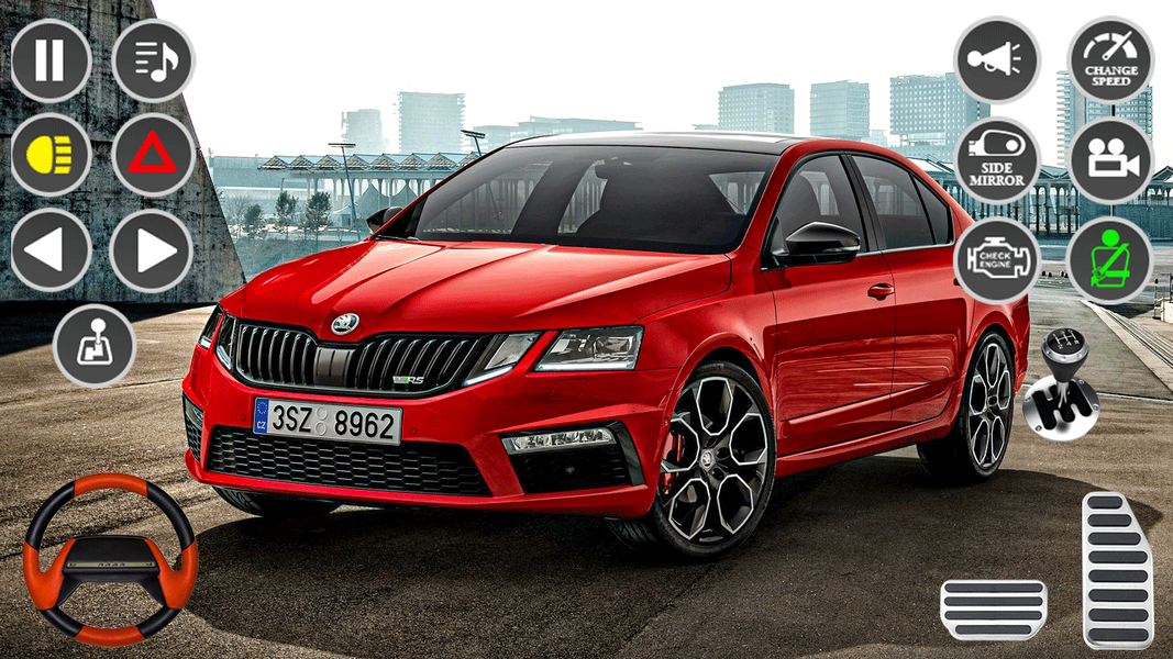 City Car Parking: Car Games - Gameplay image of android game