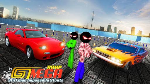 GT Mega Ramp Stickman Impossible Stunts - عکس بازی موبایلی اندروید