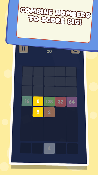 Number Merge: 2048 Puzzle - عکس بازی موبایلی اندروید