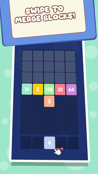 Number Merge: 2048 Puzzle - عکس بازی موبایلی اندروید