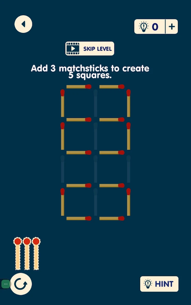 Matchstick Master: Math Riddle - Gameplay image of android game