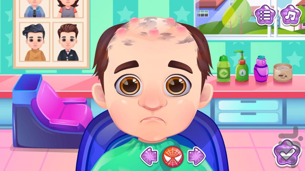 سالن کاشت مو - Gameplay image of android game