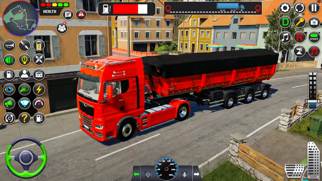 Indian Truck Driving 3D Lorry - Gameplay image of android game