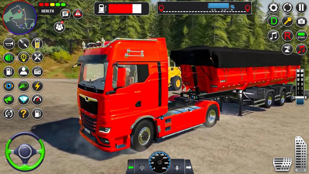 Indian Truck Cargo Driving 3D - عکس بازی موبایلی اندروید