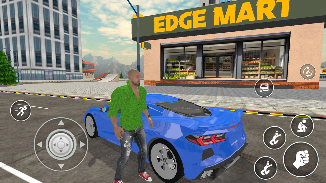 Crime Streets 3D Gangster Game - Gameplay image of android game