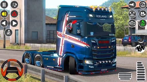 City Cargo Truck Driving game - Gameplay image of android game