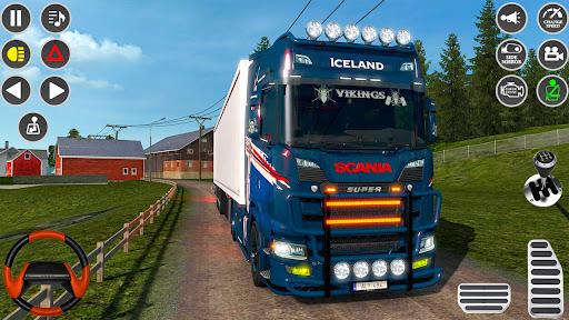 City Cargo Truck Driving game - Gameplay image of android game