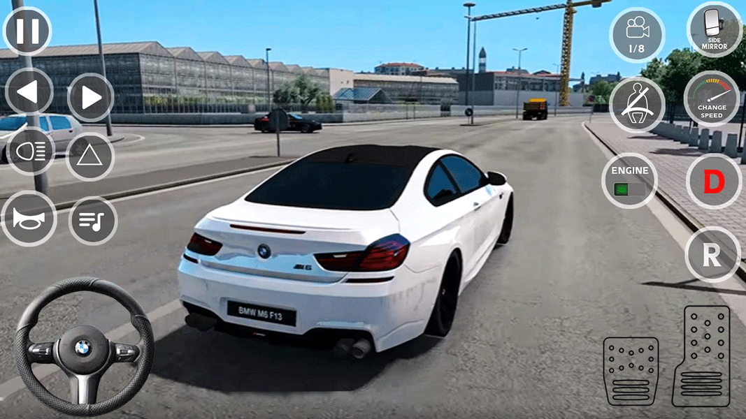 Real Car Driving: Car Games 3D - Gameplay image of android game