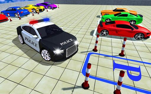 NYPD Police Car Parking Game - Gameplay image of android game