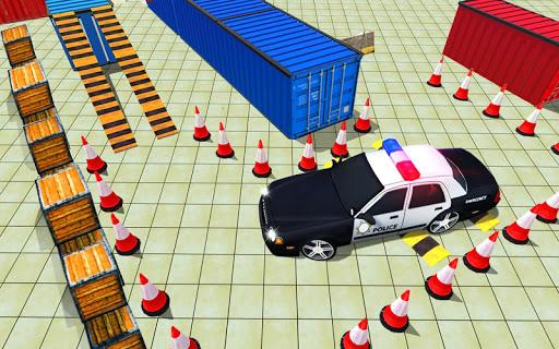 NYPD Police Car Parking Game - Gameplay image of android game
