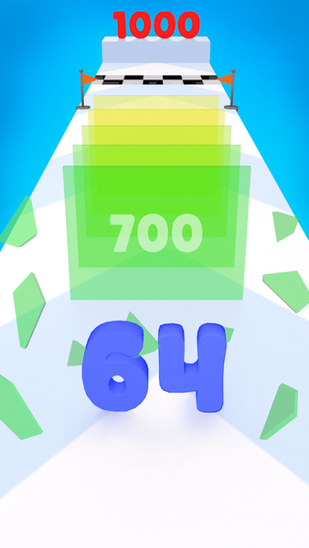 Number Run Merge: Running Game - عکس بازی موبایلی اندروید