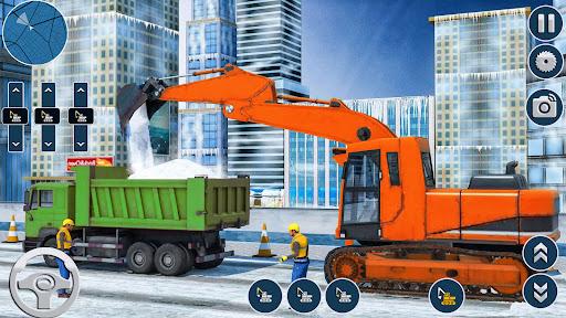 Snow Construction Simulator 3D - عکس برنامه موبایلی اندروید