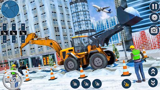 Snow Construction Simulator 3D - عکس برنامه موبایلی اندروید