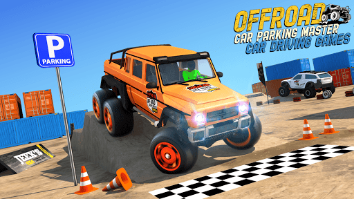 Offroad SUV Jeep Parking Games - Image screenshot of android app