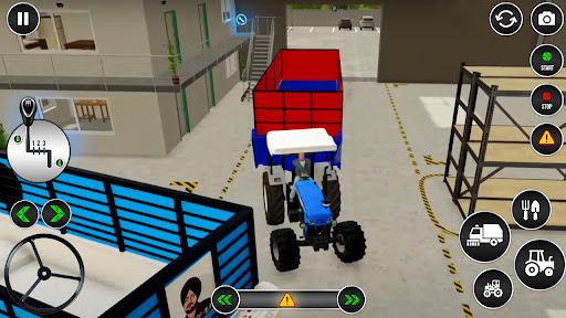 Tractor Driving - Tractor Game - Gameplay image of android game