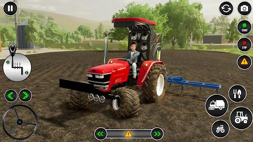 Tractor Driving - Tractor Game - Gameplay image of android game