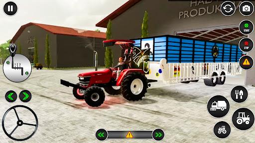 Tractor Driving - Tractor Game - Gameplay image of android game