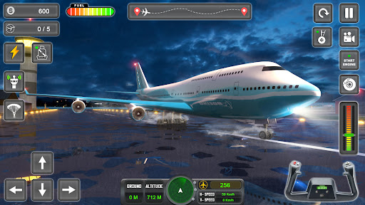 Flight Simulator airplane Games: Extreme Flying Plane simulator games  offline::Appstore for Android