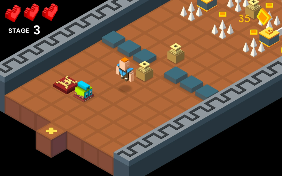 Maze Trap: Escape Quest - Gameplay image of android game