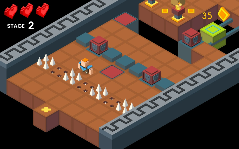 Maze Trap: Escape Quest - Gameplay image of android game