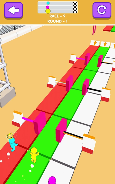 Stickman Run: Racing Rivals - Gameplay image of android game