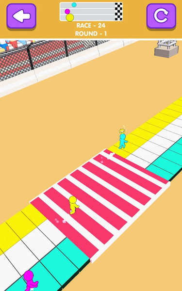 Stickman Run: Racing Rivals - Gameplay image of android game