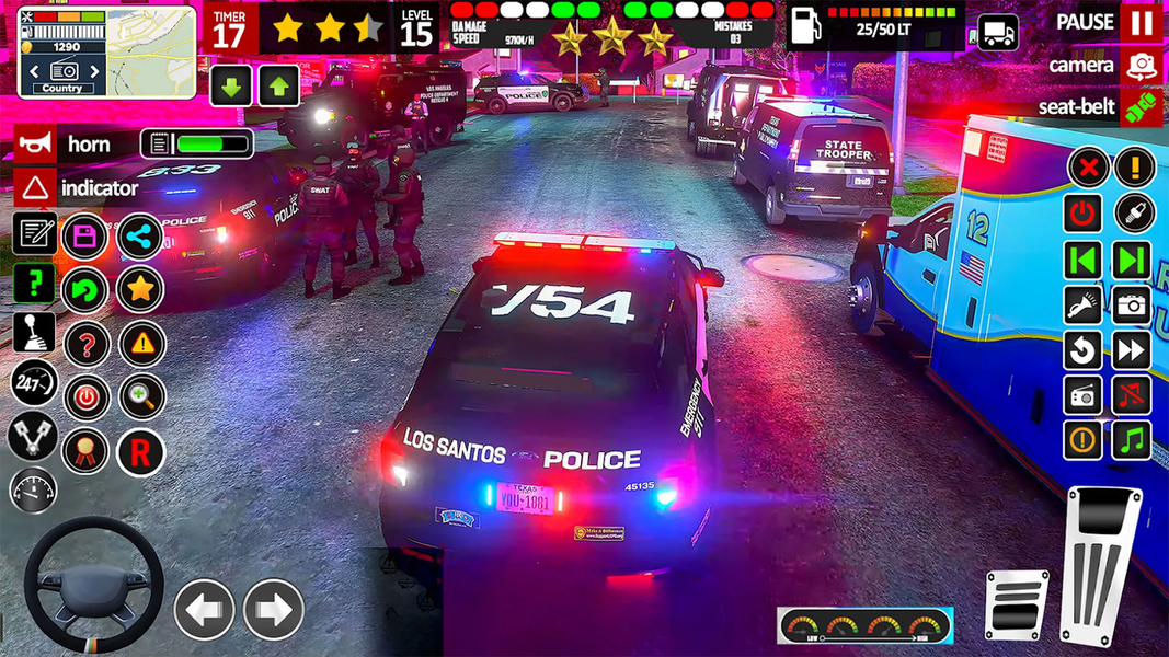 Police Car Game: Cop Simulator - Gameplay image of android game