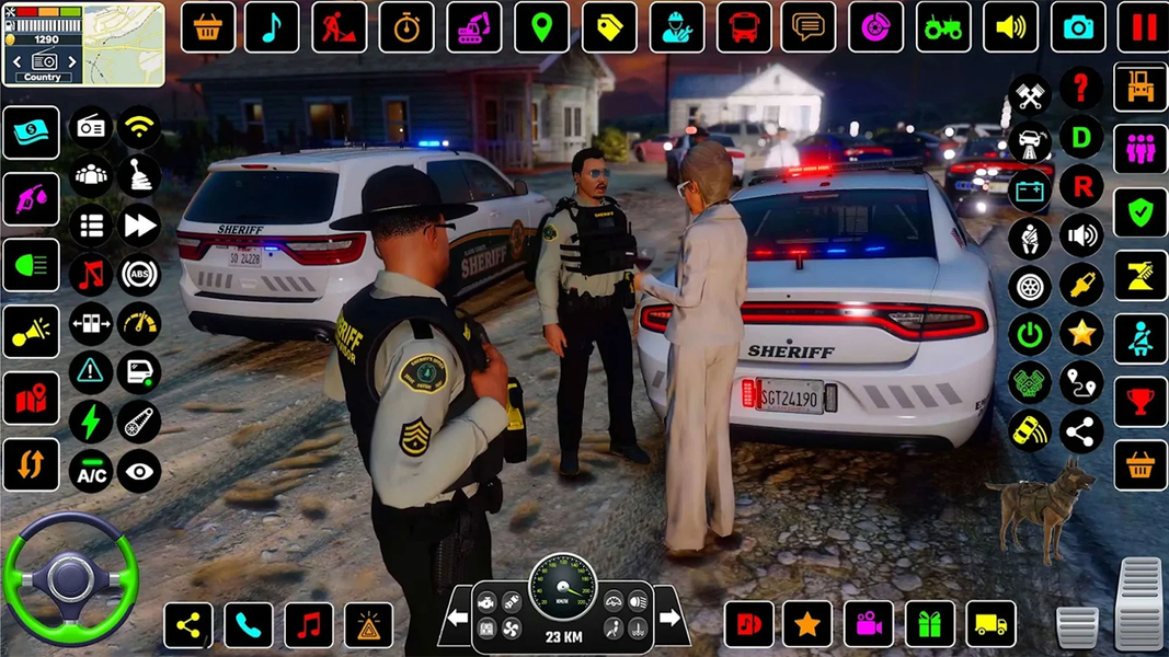 Police Car Game: Cop Simulator - Gameplay image of android game