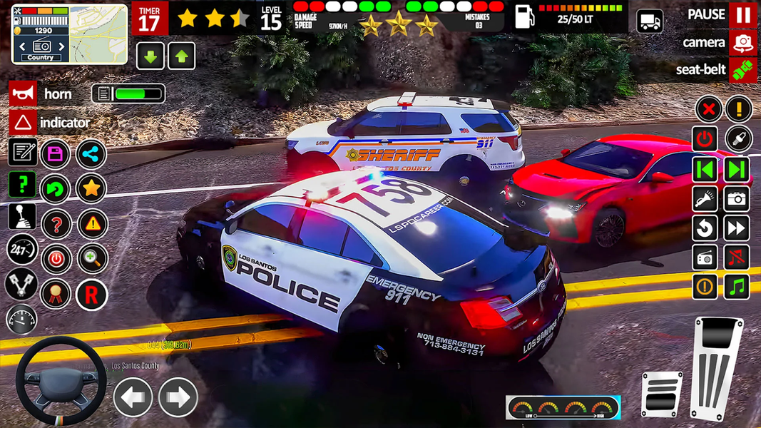 Police Car Game: Cop Simulator - Gameplay image of android game