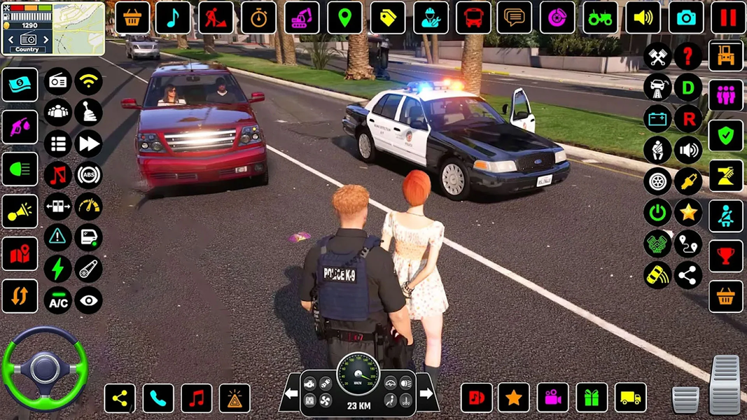 Police Car Game: Cop Simulator - Gameplay image of android game