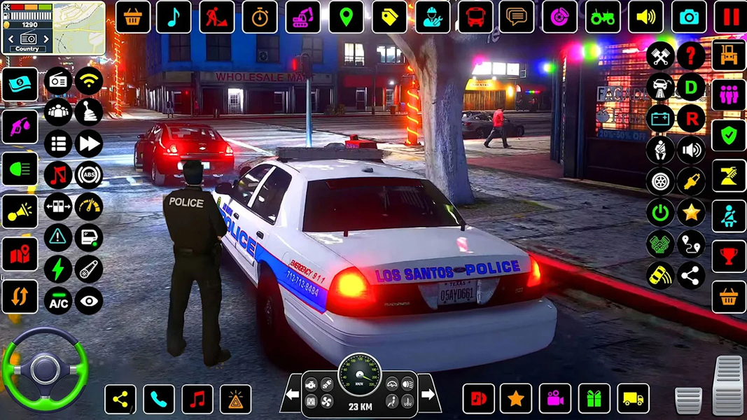 Police Car Game: Cop Simulator - Gameplay image of android game